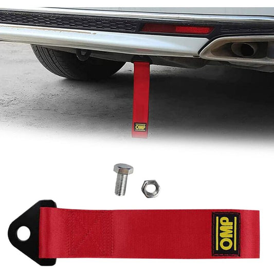 Car Tow ROpe,Racing Tow Strap,Auto Tow ROpes,Racing Tow ROpe,Nylon Tow ROpes,For Vehicle Front Rear Bumper,1Pc V1188-MS-227-2205