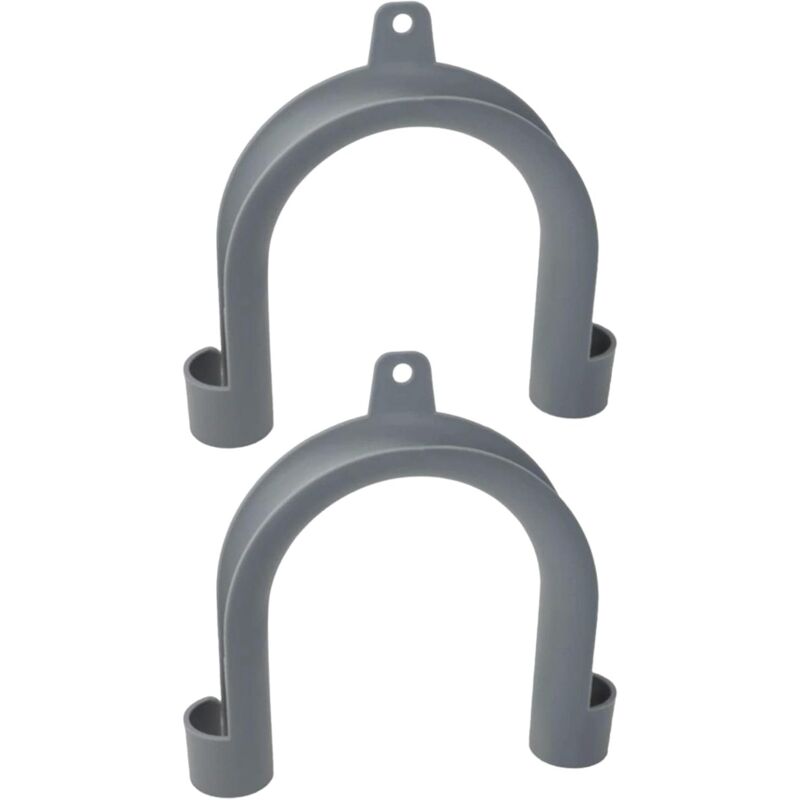 2 pcs Washing Machine Drain Hose Hooks - U Shape V1188-MS-227-2210