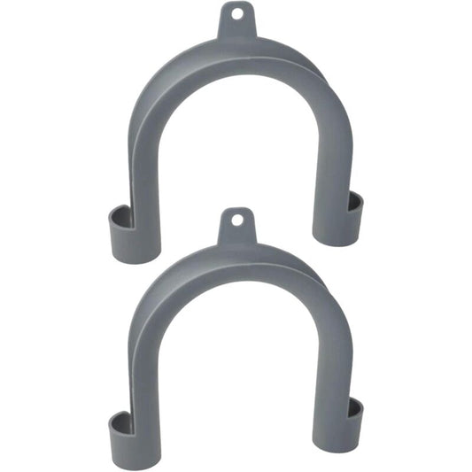 2 pcs Washing Machine Drain Hose Hooks - U Shape V1188-MS-227-2210