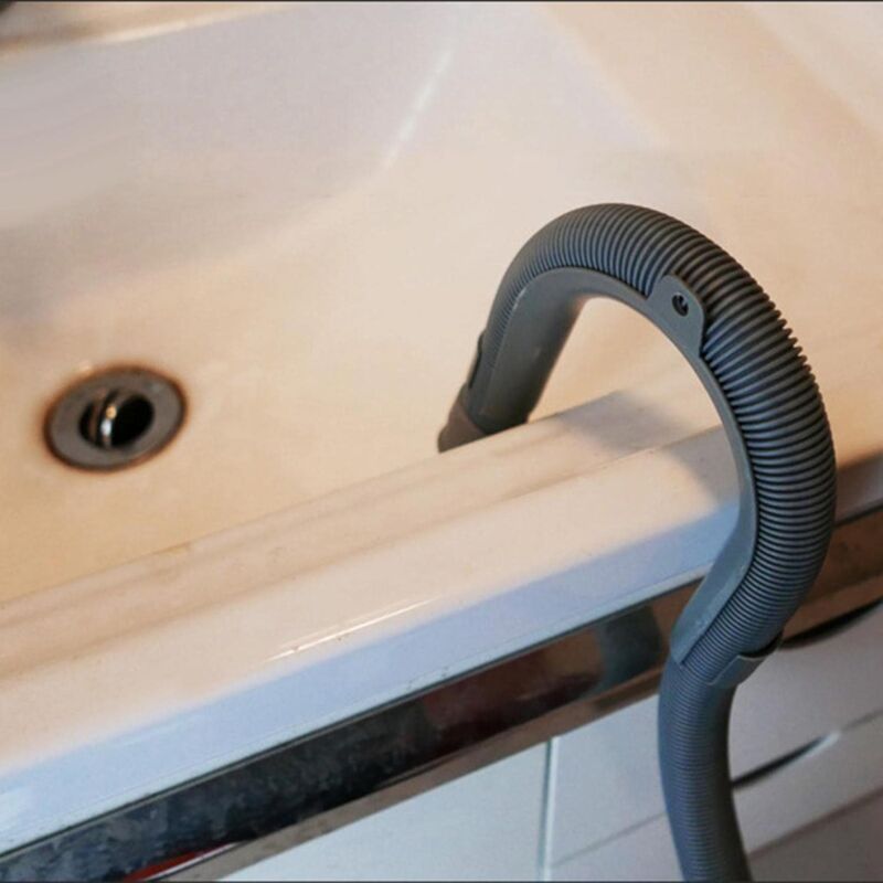 2 pcs Washing Machine Drain Hose Hooks - U Shape V1188-MS-227-2210