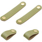 4 pcs Leather Handle Furniture Knobs Leather Handles Window Leather Door Knobs Wardrobe Door Knobs For V1188-MS-227-2213