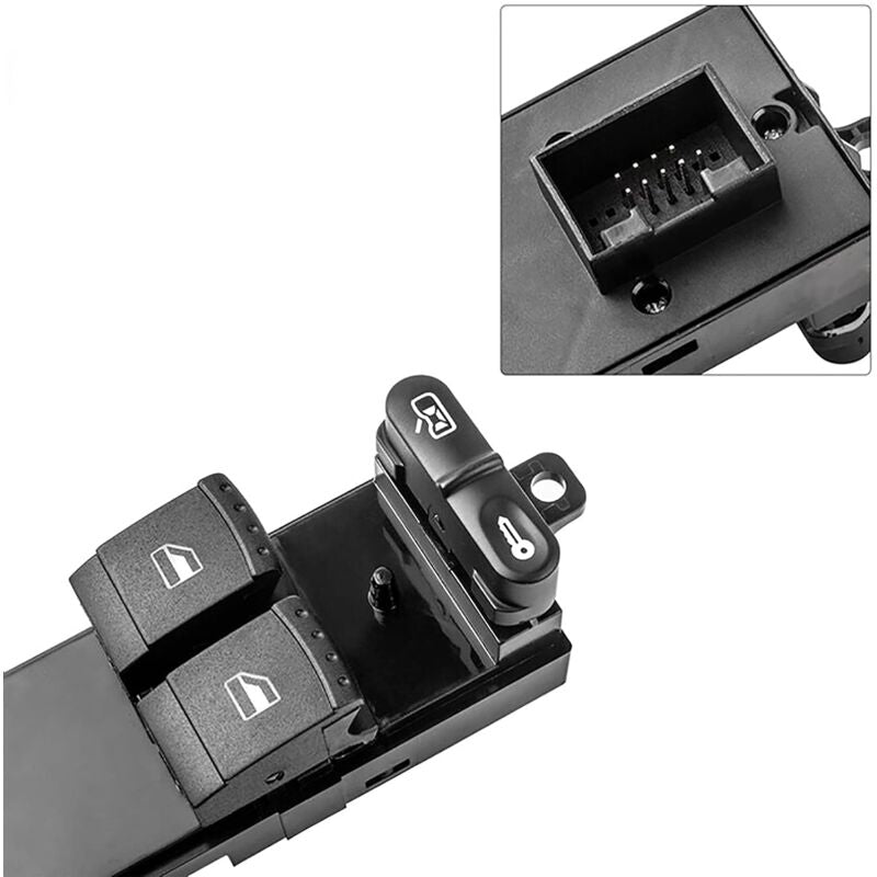 Window Regulator Control Switch Window Button 1J3959857 For Golf 4 Leon Fabia Octavia V1188-MS-227-2220