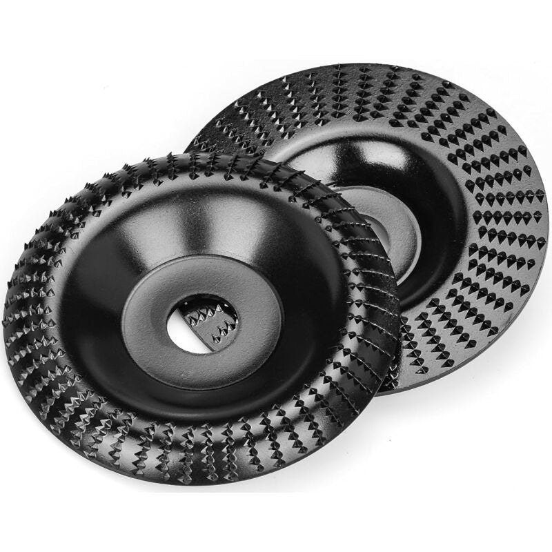 2 Pieces Wood Discs For Angle Grinder 125 Mm X 22.2 Mm, Fast Cutting Wood Grinder And Sanding Discs For Angle V1188-MS-227-2234