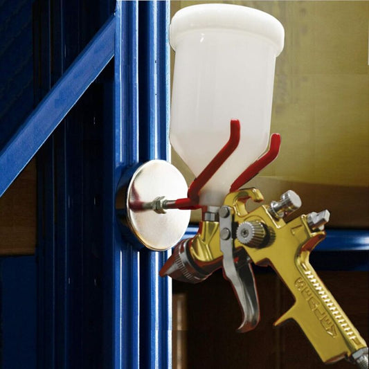 Paint Gun Holder With Magnetic Base, Paint Gun Accessories, Universal Holder On Shelves And Other Magnetic V1188-MS-227-2236