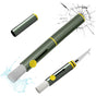 3 In 1 Multifunctional Car Cleaning Brush, Dust Remover, Tire Stone Hook, Window Breaker Hammer. Feather V1188-MS-227-2242