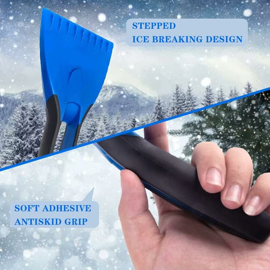 2 Pieces Frost Scraper Windshield, Strong And Durable Ice Scraper, Snow Scrapers For Car, With Non-Slip V1188-MS-227-2245