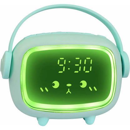 Kids Digital Alarm Clock For Girls Boys, Angel Digital Alarm Clock With Lights And Snooze Function (Green) V1188-MS-227-2248