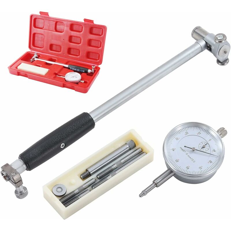 Bore Gauges, 50-160Mm Metric 0.01Mm Accuracy Dial Bore Diameter Indicator Engine Cylinder Internal Hole V1188-MS-227-2252