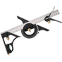 Metal Combination Square Multi-Function Carpentry Ruler Combination Angle Ruler With Zero Level Protractor V1188-MS-227-2253