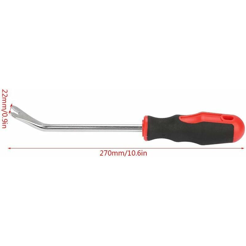 Buckle Screwdriver Removal Pliers Chrome Vanadium Alloy Steel Crowbar Repair Tool V1188-MS-227-2260