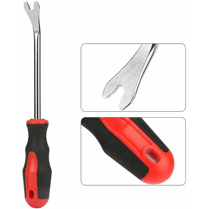 Buckle Screwdriver Removal Pliers Chrome Vanadium Alloy Steel Crowbar Repair Tool V1188-MS-227-2260