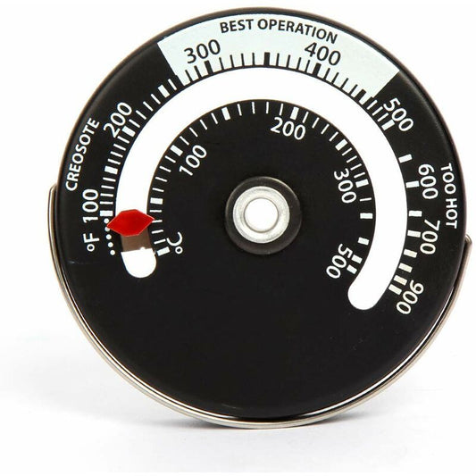 Magnetic Stove Wood Stove Thermometer Fireplace Temperature Monitor Gauge For Flue Gas Burner Bbq V1188-MS-227-2273