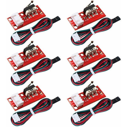 6 pcs Mechanical Limit Switch End Stop For 3D Printer Reprap Prusa Mendel Cnc Arduino Mega 2560 Ramps 1.4 V1188-MS-227-2275