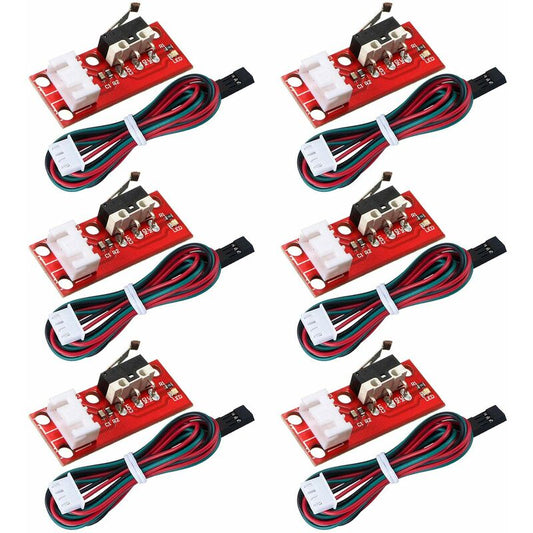 6 pcs Mechanical Limit Switch End Stop For 3D Printer Reprap Prusa Mendel Cnc Arduino Mega 2560 Ramps 1.4 V1188-MS-227-2275