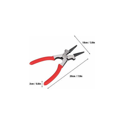 Multifunctional Carbon Steel Mig Welding Pliers Insulated Handle Cleaning Nozzle Wire Cutter Connection Tool V1188-MS-227-2277