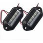 Universal 6LED LED License Plate Light Door Step Light For Trailer Rv Truck 2 Pack V1188-MS-227-2280