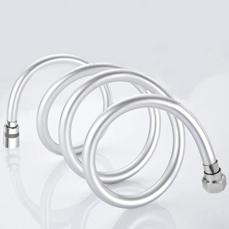 2M Extra Long Smooth Chrome Shower Hose (G1/2) V1188-MS-227-2293