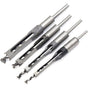 4 pcs Chisel Set Square Hole Drill Bits, Steel Hollow Chisel Woodworking Tools Set (1/4-1/2-5/16-3/8 Inch) V1188-MS-227-2295