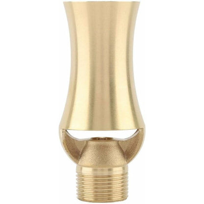 Brass Ice Tower Pond Waterfall Cedar Water Fountain Spray Nozzle Head Adjustable Cedar Shape Basin Flow V1188-MS-227-2298