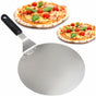 ROund Stainless Steel Pizza Peel With Non-Slip Handle Ideal For Cakes, Pizzas, Pies V1188-MS-227-2300