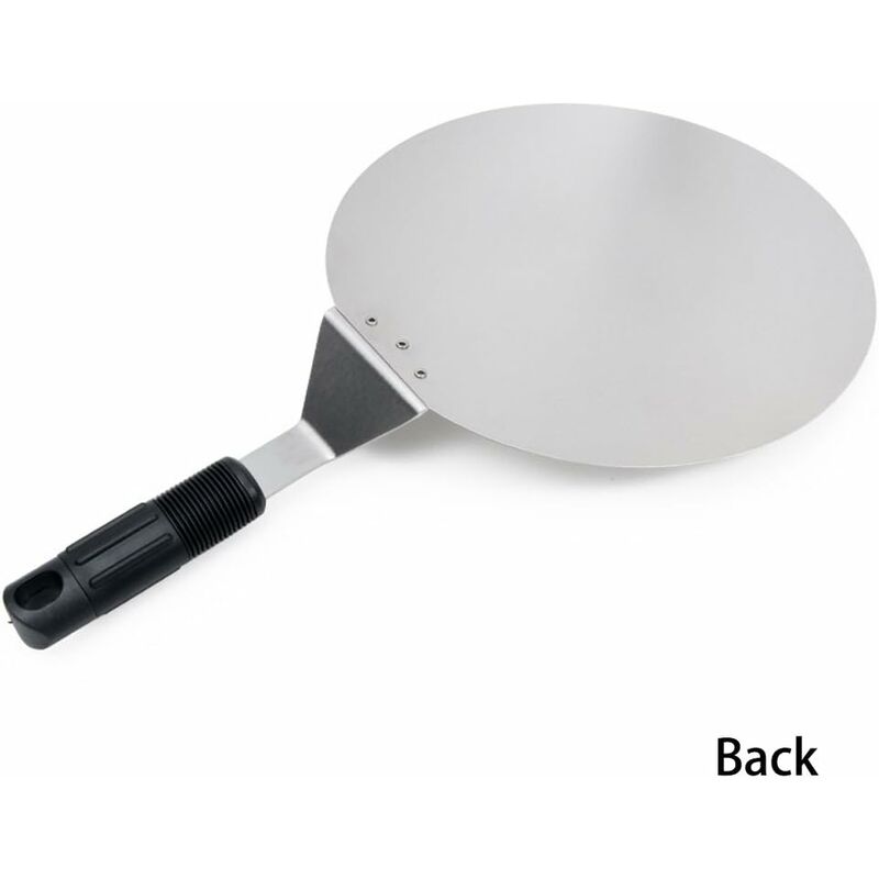 ROund Stainless Steel Pizza Peel With Non-Slip Handle Ideal For Cakes, Pizzas, Pies V1188-MS-227-2300