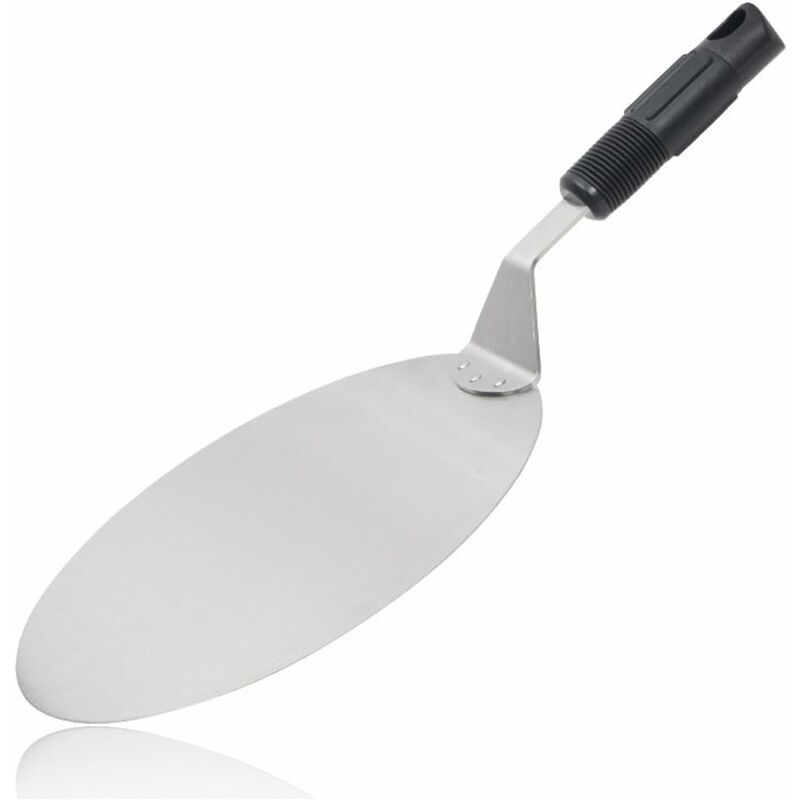 ROund Stainless Steel Pizza Peel With Non-Slip Handle Ideal For Cakes, Pizzas, Pies V1188-MS-227-2300