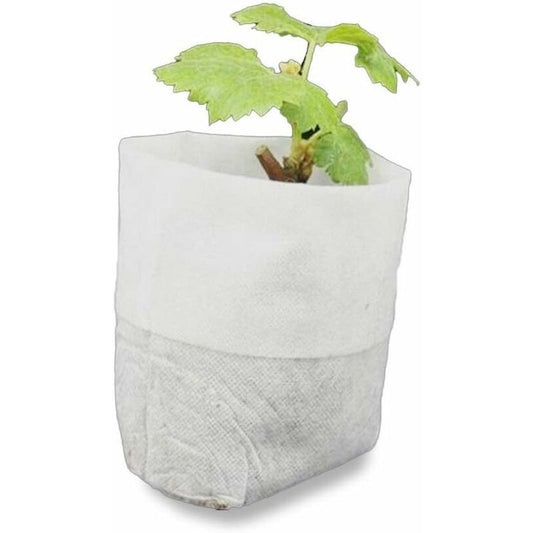 500 pcs Non-Woven Plant Bags, Biodegradable Non-Woven Fabric Plant Bags Seedling Grow Bags For Tomatoes, V1188-MS-227-2302
