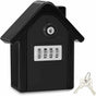Wall Mounted Key Safe Box With Digital Code & Emergency Keys, Large Key Safe Box Xl Size Outdoor Key Safe For V1188-MS-227-2305