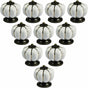 10 pcs Vintage European Style Ceramic Pumpkin Cabinet Knobs Dresser Cupboard Drawer Pull Handles White V1188-MS-227-2315