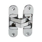 3D Invisible Hinge. Satin Stainless Steel. 2 Pieces, 2395Mm (Left + Right) V1188-MS-227-2330