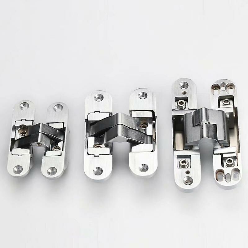 3D Invisible Hinge. Satin Stainless Steel. 2 Pieces, 2395Mm (Left + Right) V1188-MS-227-2330