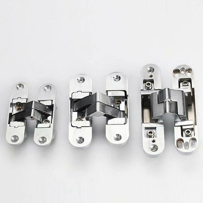 3D Invisible Hinge. Satin Stainless Steel. 2 Pieces, 2395Mm (Left + Right) V1188-MS-227-2330