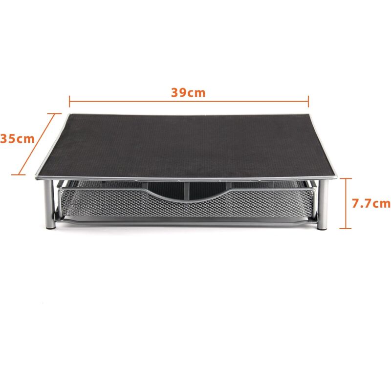 Coffee Capsule Holder - Stand For 36 Stackable Capsules - Mesh Drawer Shelf V1188-MS-227-2338