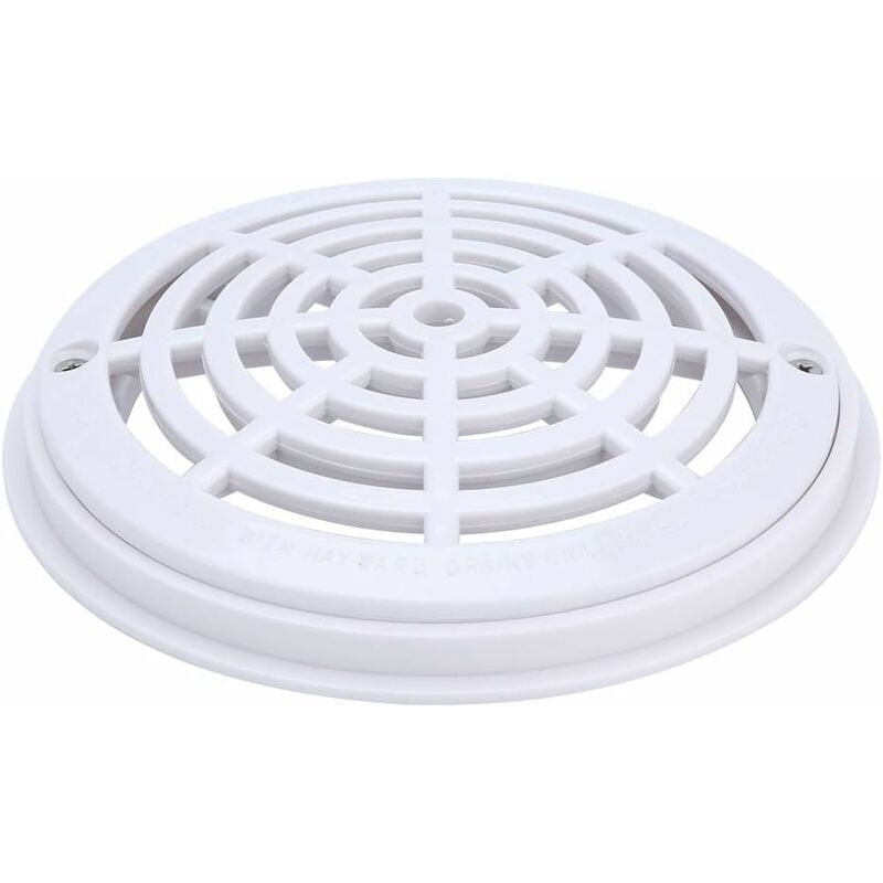 ROund Main Drain Cover Swimming Pool Drain Cover Suction Cover For Pool Replacement Hose Fittings Accessories V1188-MS-227-2356