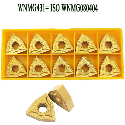 30 pcs Cnmg 431 + Wnmg 431 + Tnmg 331 Cnc Indexable Solid Carbide Blades For Lathe Turning Tool Holder. V1188-MS-227-2360