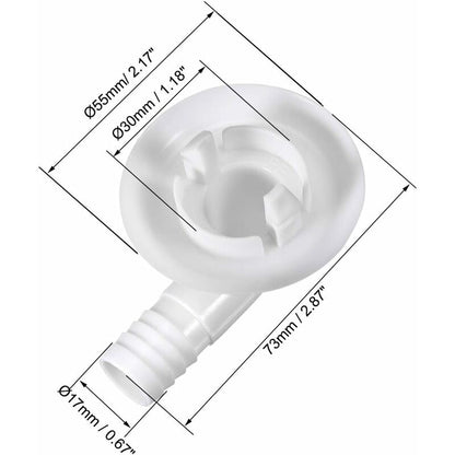 Air Conditioning Drainage Hose Connector Elbow Fitting For Mini-Split Units And Window Ac Unit Parts 30Mm 1 V1188-MS-227-2362