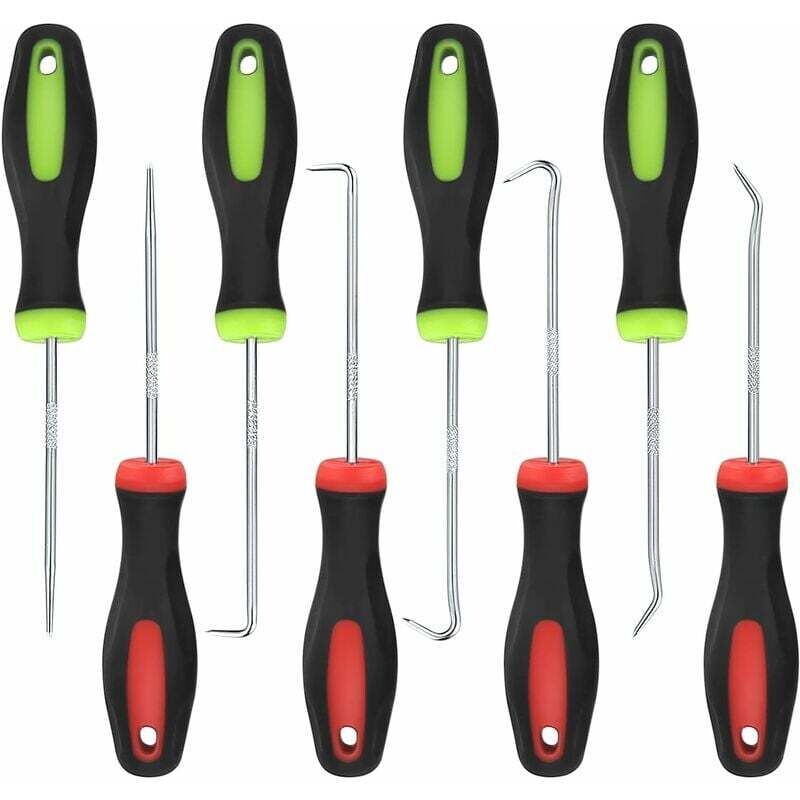 8 Pieces Precision Mechanics Pick And Screwdriver Set, Long Reach Hooks, Pick And Hook, Precision Picks And V1188-MS-227-2363