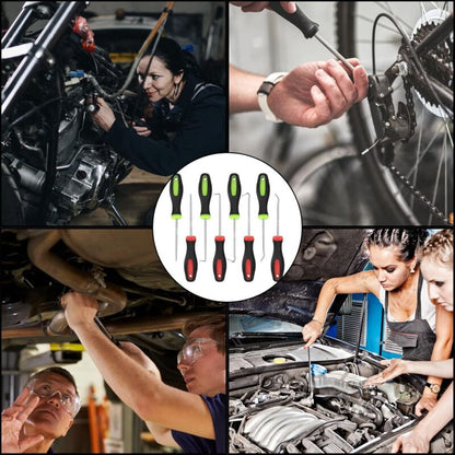 8 Pieces Precision Mechanics Pick And Screwdriver Set, Long Reach Hooks, Pick And Hook, Precision Picks And V1188-MS-227-2363