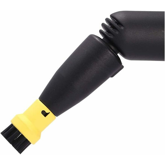 Brass Wire ROund Brush Set For Karcher Sc1 Sc2 Ctk10 Ctk20Sc3 Sc4 Sc5 Steam Cleaner (2 Black, 2 Yellow) V1188-MS-227-2368