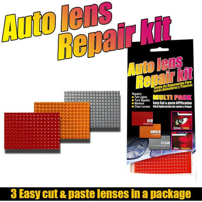 Auto Lens Repair Kit Multi-Pack Car Lights Crack Repair Film Headlight Taillight Repair Tools 3 pcs Comes V1188-MS-227-2369
