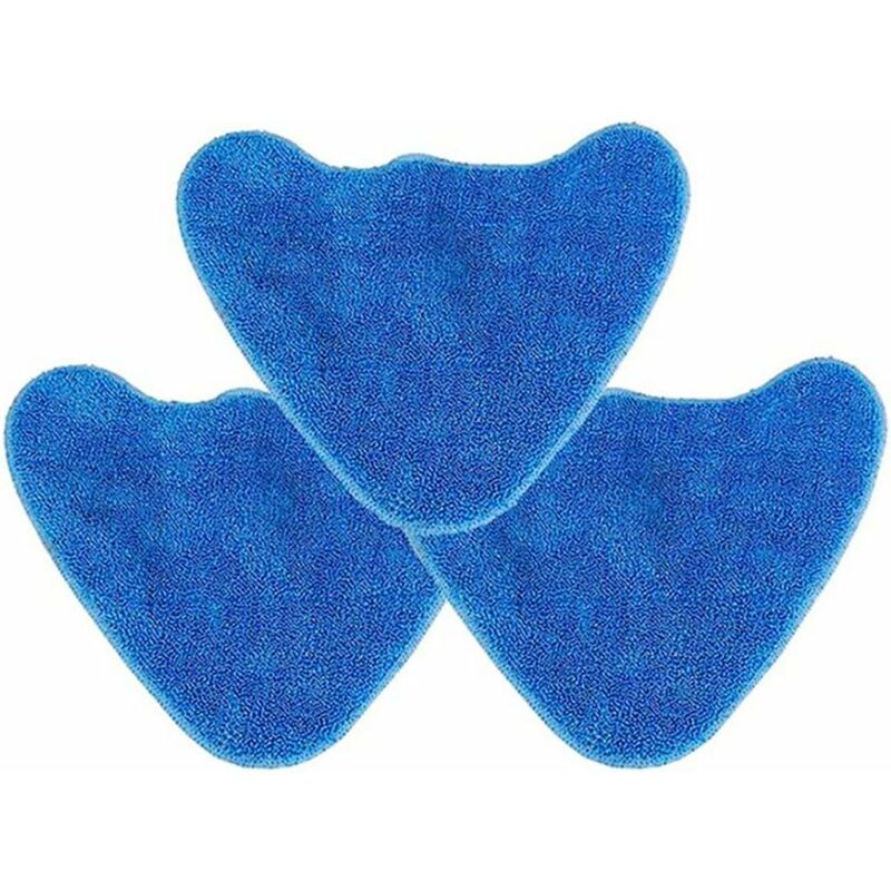 3 Pack Washable Microfiber Cleaning Pads Compatible With Vax Steam Cleaner S85-Cm S86-Sf-Cc S86-Sf-C V1188-MS-227-2371