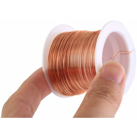 Copper Coil, 0.3Mm 20M Enameled Copper Magnet, Enameled Coil For Repairing Magnetic Winding Welding V1188-MS-227-2385
