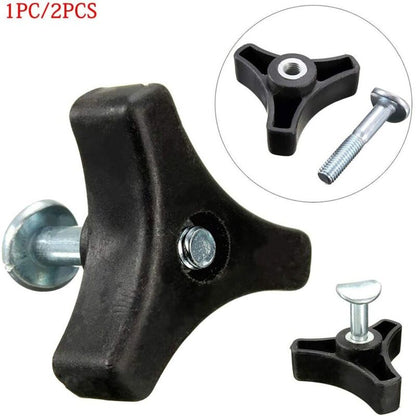 Triangle Knob Handle, Universal Lawn Mower Handle, Butterfly Nut And Bolt, Power Equipment Part Garden Tools V1188-MS-227-2393