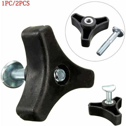 Triangle Knob Handle, Universal Lawn Mower Handle, Butterfly Nut And Bolt, Power Equipment Part Garden Tools V1188-MS-227-2393