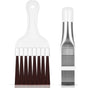 2 pcs Air Conditioner Condenser Fin Comb, Fin Cleaning Brush Air Conditioner Fin Cleaner Refrigerator Coil V1188-MS-227-2397