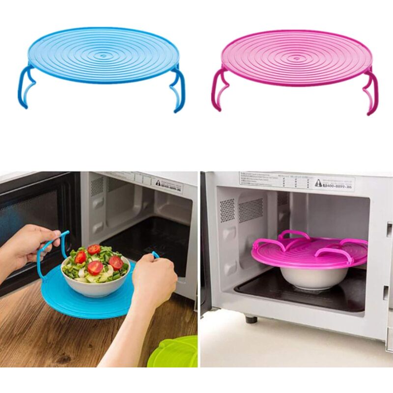 ROund Tray Steamer Rack Double Layer Steamer Rack Multifunctional Plastic Cooking Tray Holder Tray Rack V1188-MS-227-2399