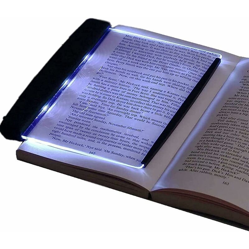 LED Reading Lamp Night Light Wedge Book Eye Care Portable Bookmark Light Bright Book Board For Reading In V1188-MS-227-2409