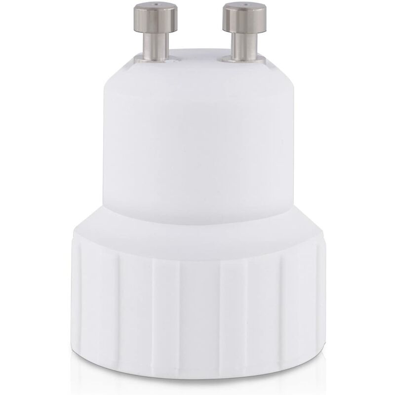 4X Socket Adapter - Gu10 To E14 Socket Converter - Bayonet Base Lamp Holder Adapter For LED Halogen Bulb V1188-MS-227-2418