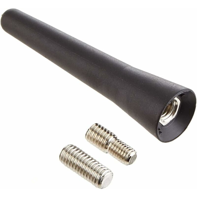 Autoparts Universal 65Mm Short Car Antenna Modified Carbon Fiber Style Black V1188-MS-227-2419