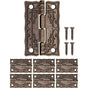 6 pcs Mini Metal Hinges Vintage Style 36 X 23Mm V1188-MS-227-2422